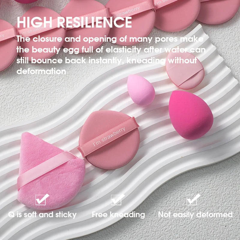35-Piece Professional Makeup Applicator and Beauty Sponge Set - 2