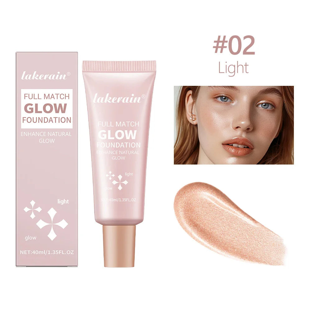 Hydrating Liquid Glow Foundation and Highlighter - 18