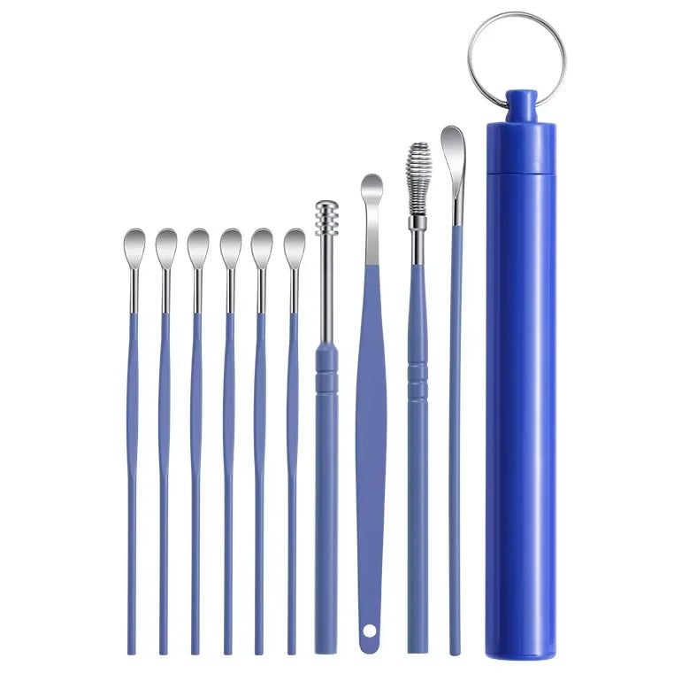 Stainless Steel Ear Wax Removal Tool Kit