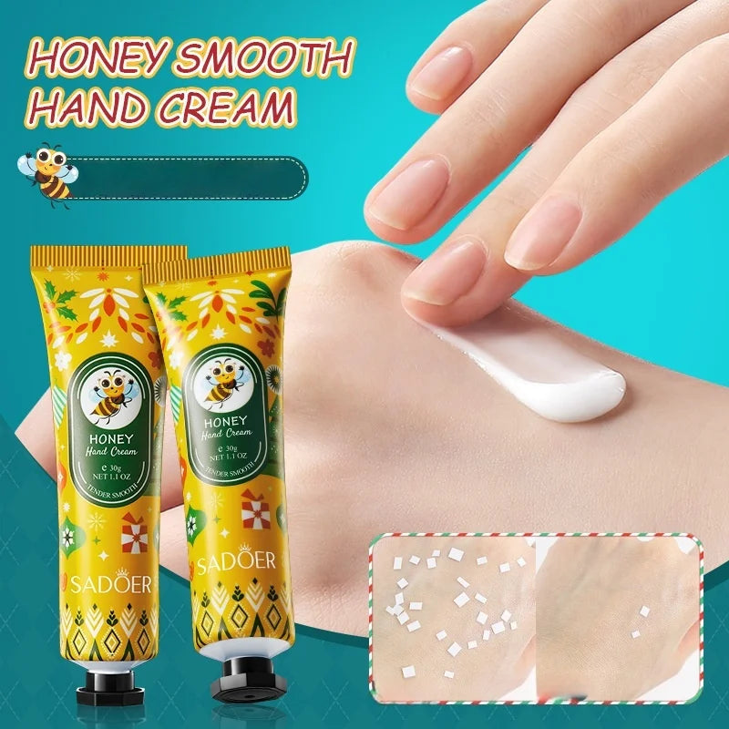 Honey Moisturizing Hand Cream for Dry Skin