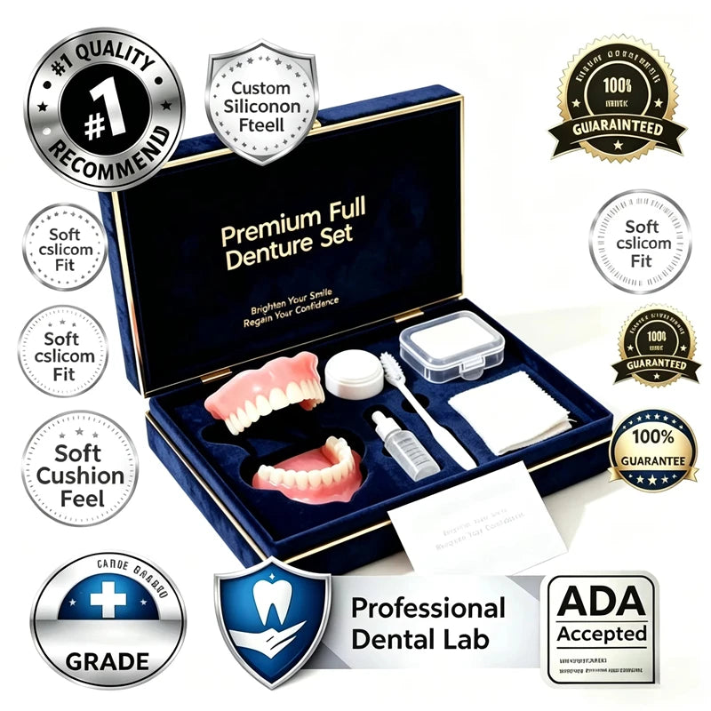 Instant Realistic Cosmetic Denture Set