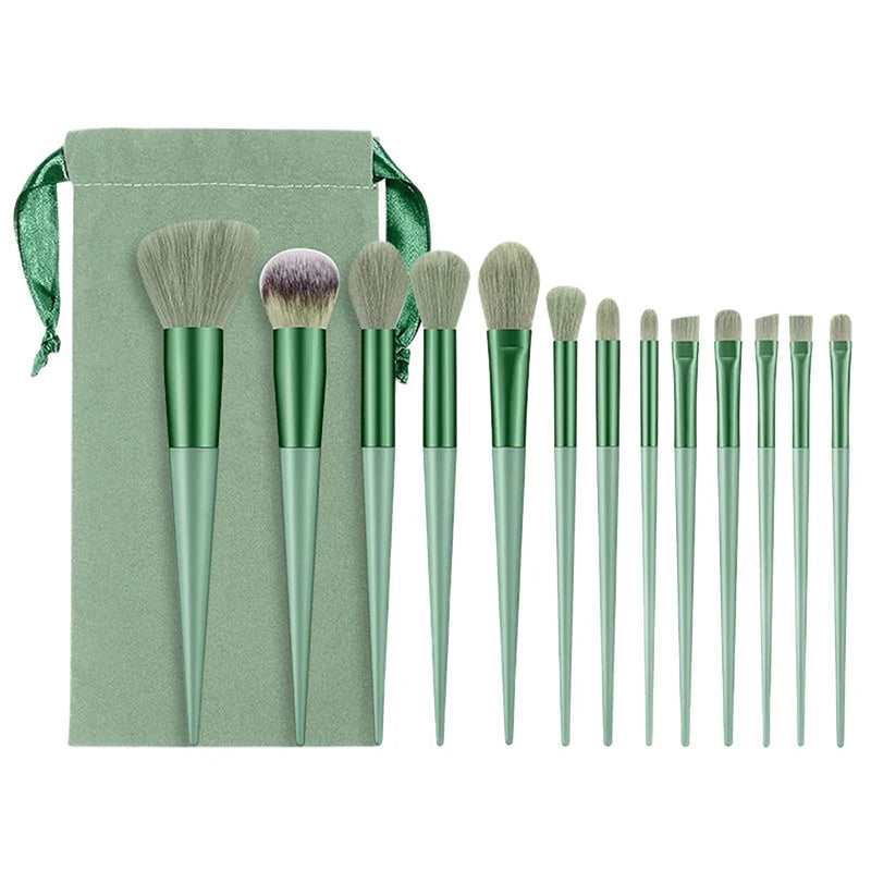 13-Piece Professional Soft Makeup Brush Set