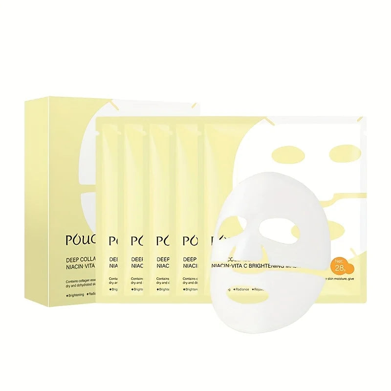 Collagen and Vitamin C Brightening Face Mask