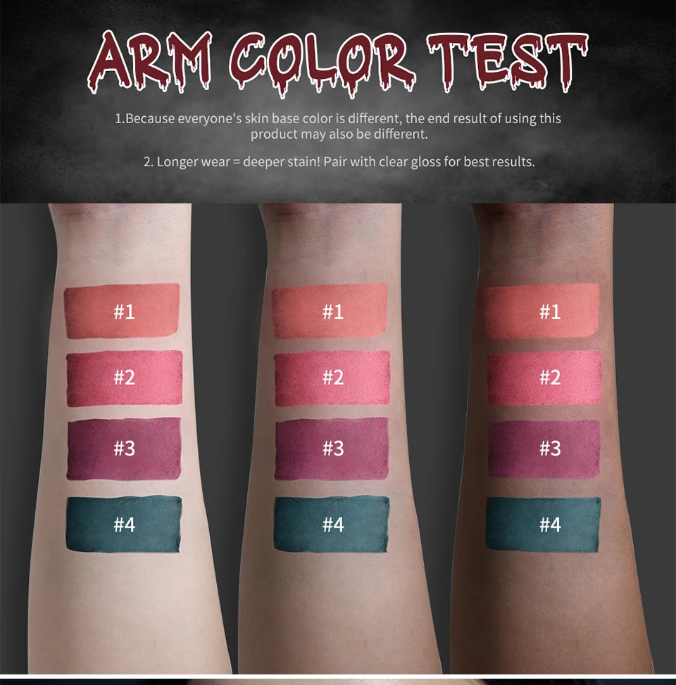 Waterproof Bloody Lip Stain for Halloween Makeup
