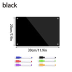 Magnetic Acrylic Dry Erase Refrigerator Message Board