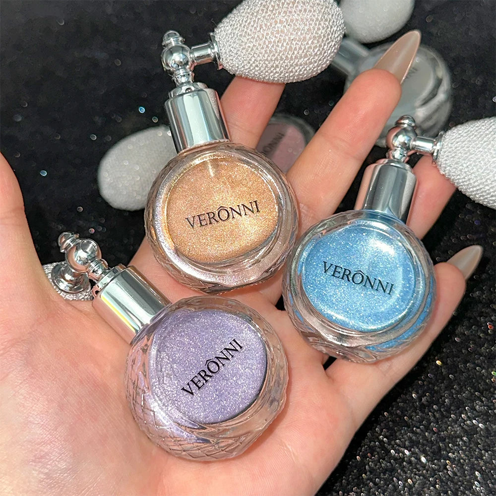 Shimmering Fairy Dust Highlighter Spray for Face and Body