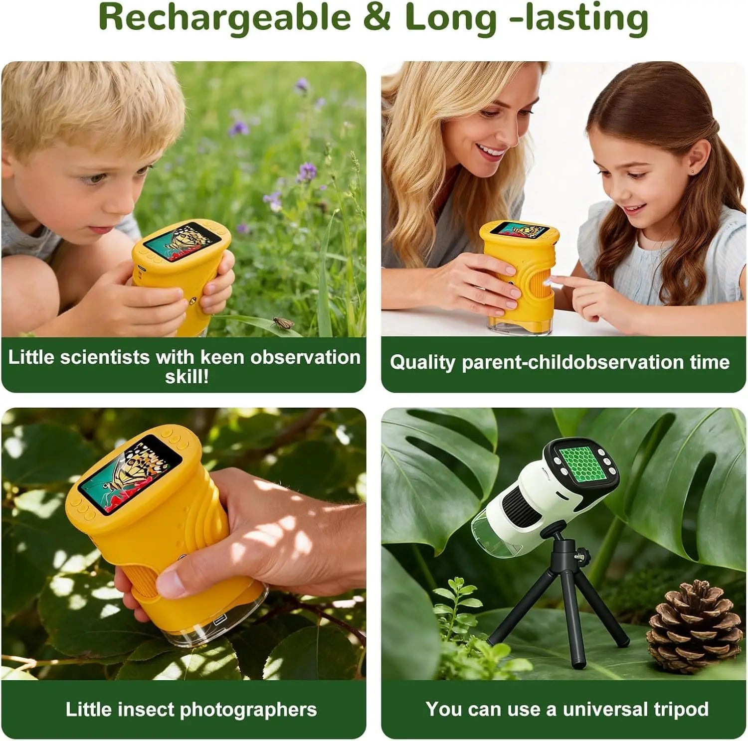 Portable Digital Microscope for Kids - 5