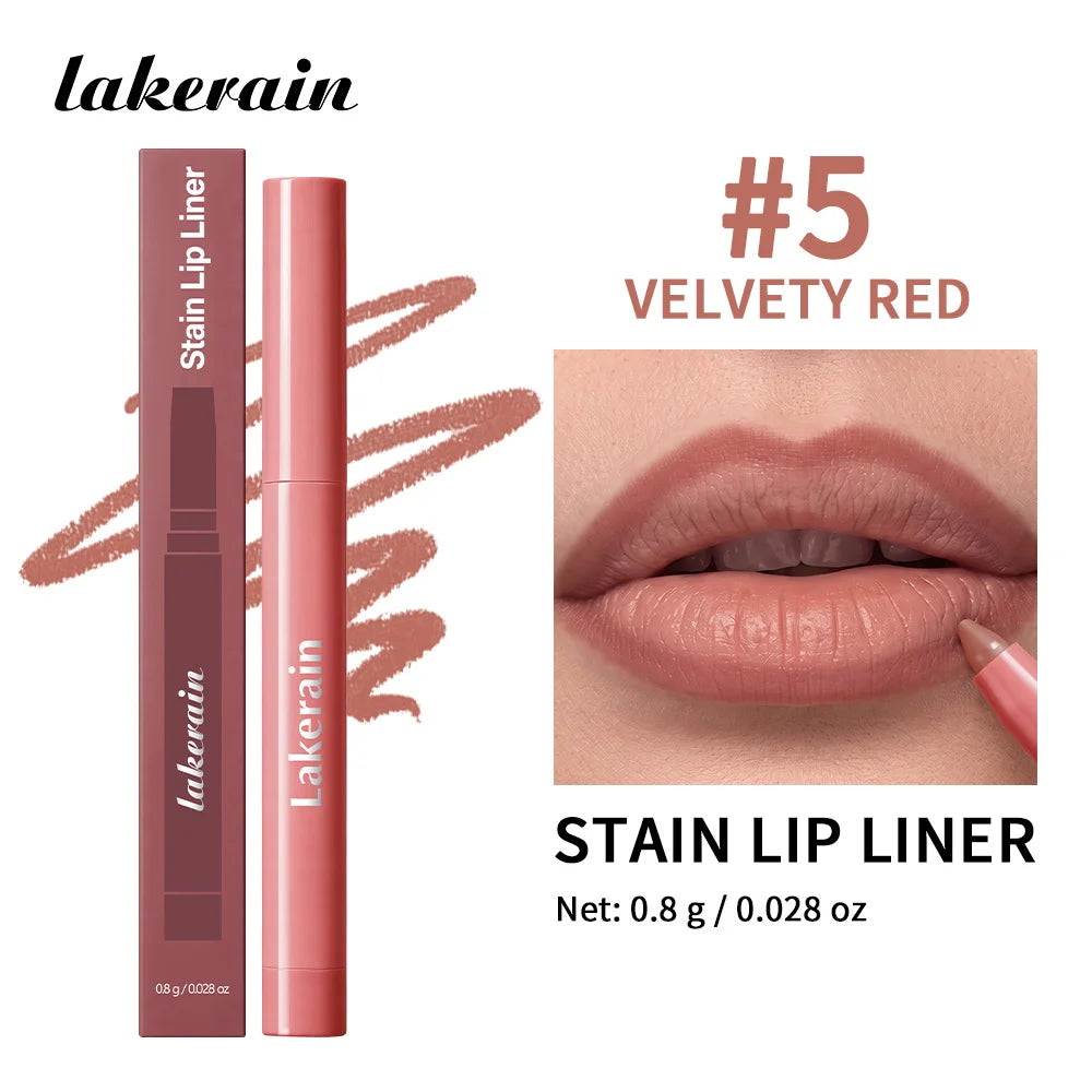 Waterproof Matte Lip Liner Pencil for Long-Lasting Precision