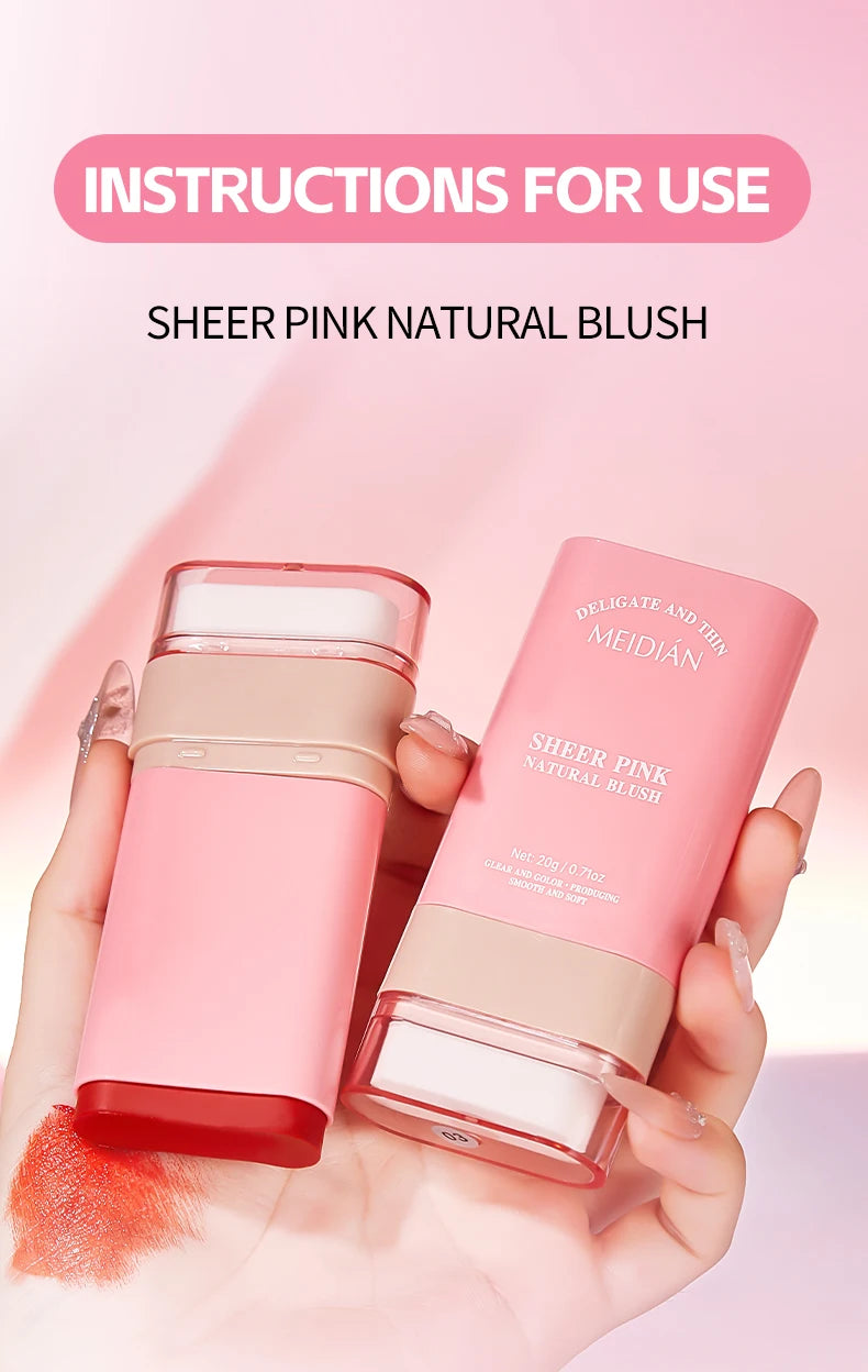 Natural Blendable Cream Blusher Stick - 17
