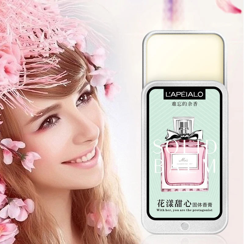 Long-Lasting Portable Solid Perfume Balm for Women - 4