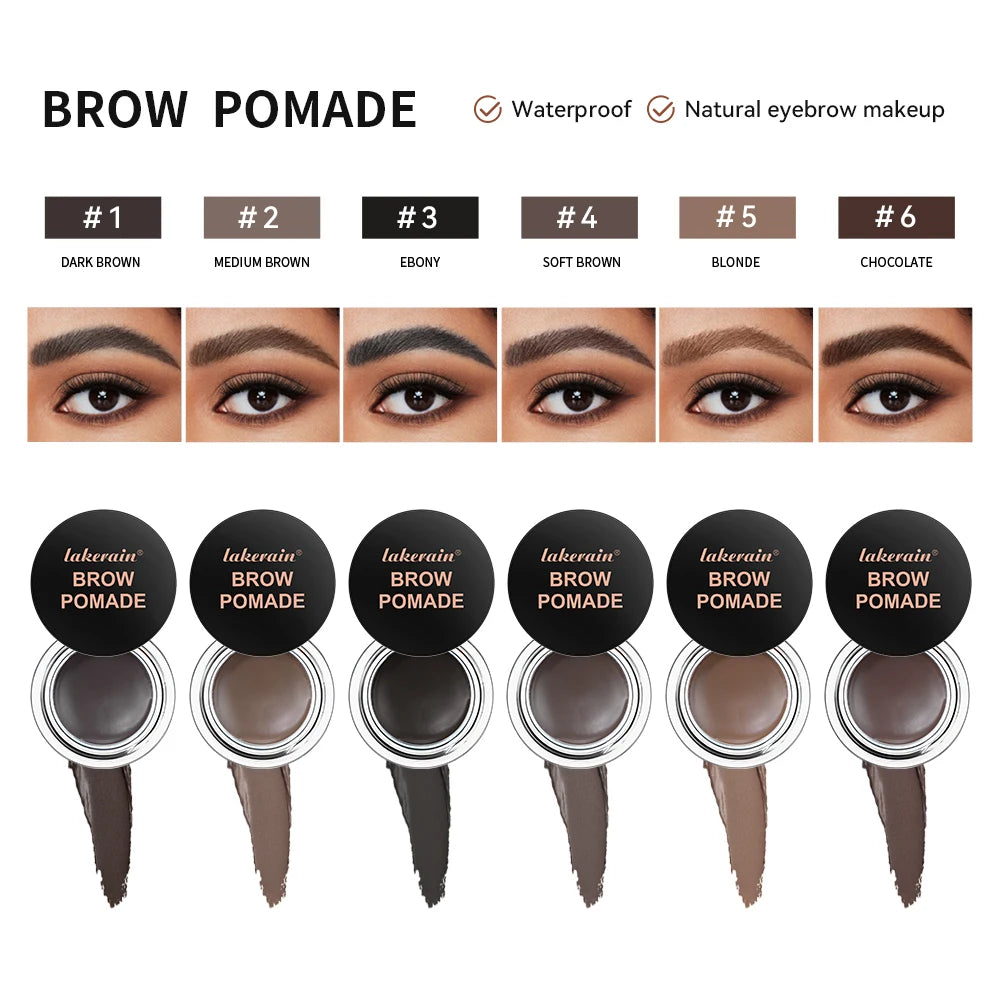 Waterproof Long-Lasting Eyebrow Pomade Styling Cream