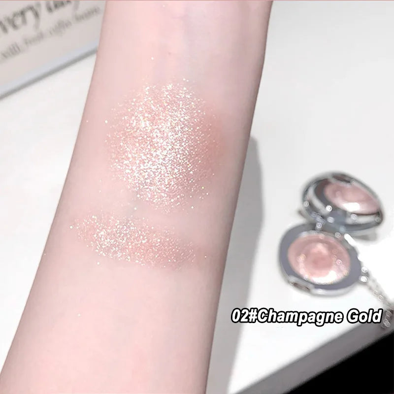 Diamond Shimmer Highlighter Balm for Face and Eyes