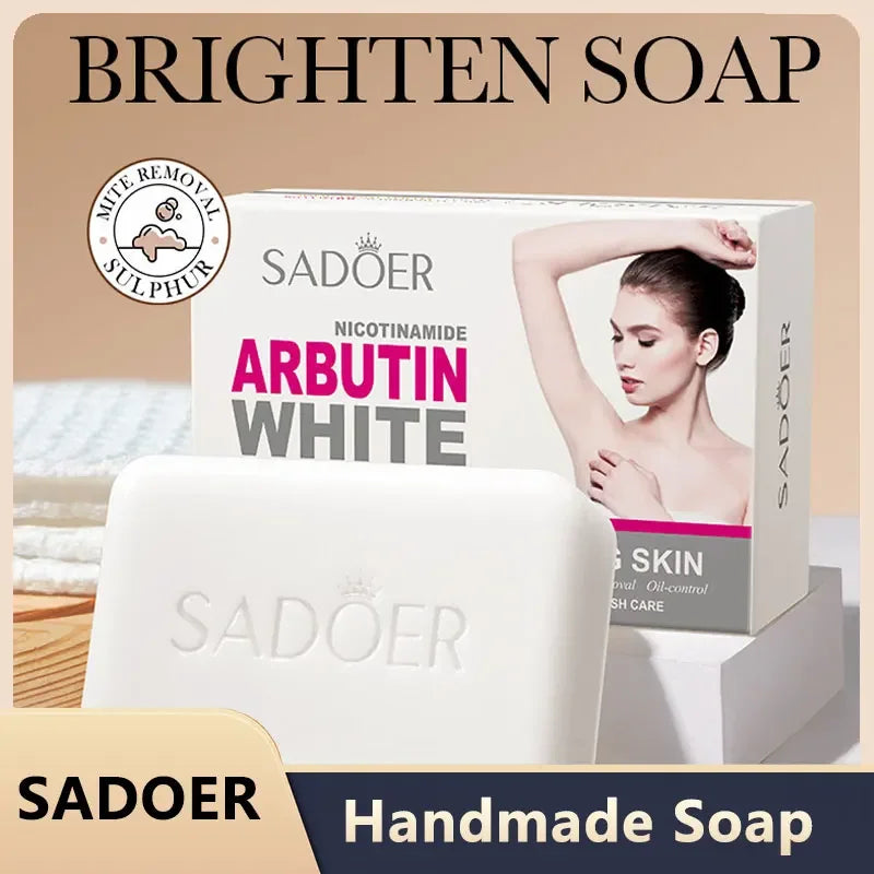 Brightening Niacinamide & Arbutin Handmade Soap for Even Skin Tone - 1