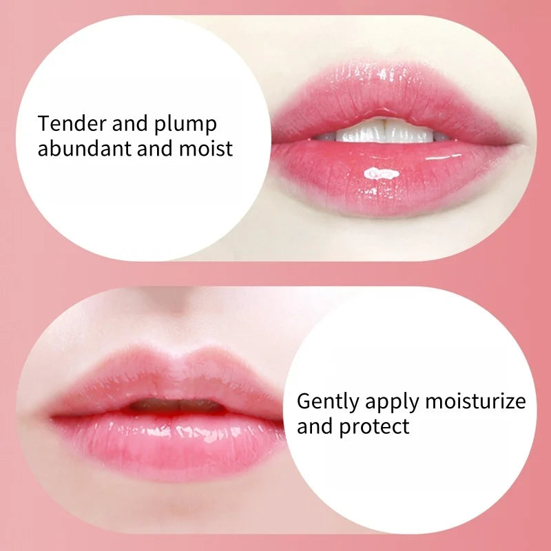Color-Changing Peach Moisturizing Lip Balm