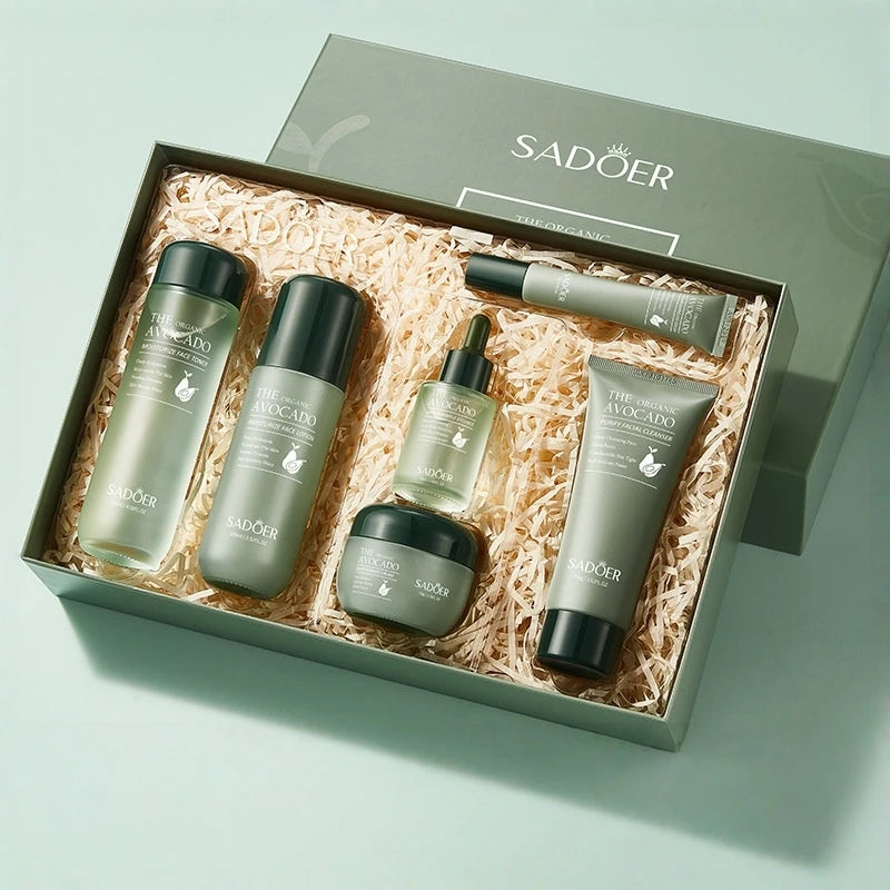 6-Piece Avocado Nourishing Facial Skincare Set