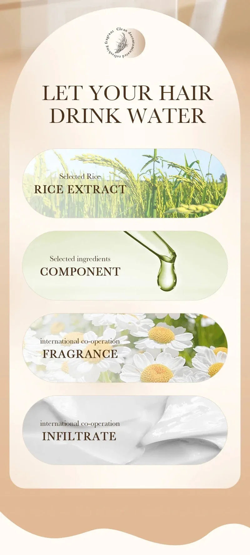 Deep Repairing Rice Hair Mask for Damaged Hair