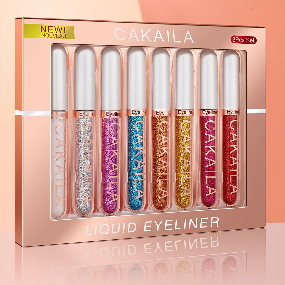 Waterproof Colorful Liquid Eyeliner Set