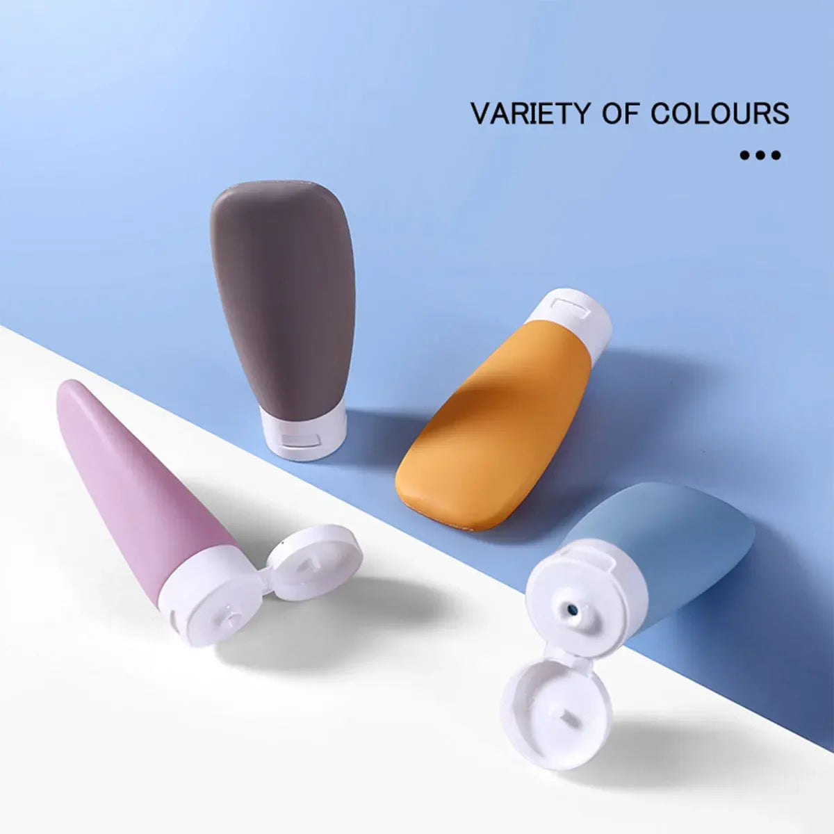 Leak-Proof Silicone Travel Bottles for Toiletries - 9