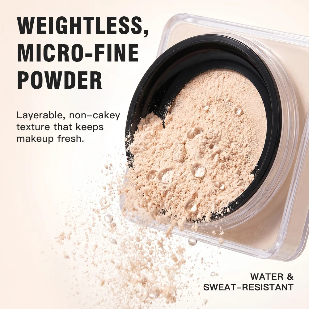 Matte Loose Setting Powder for All-Day Shine Control