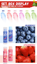 Fruit Flavored Moisturizing Lip Balm Set