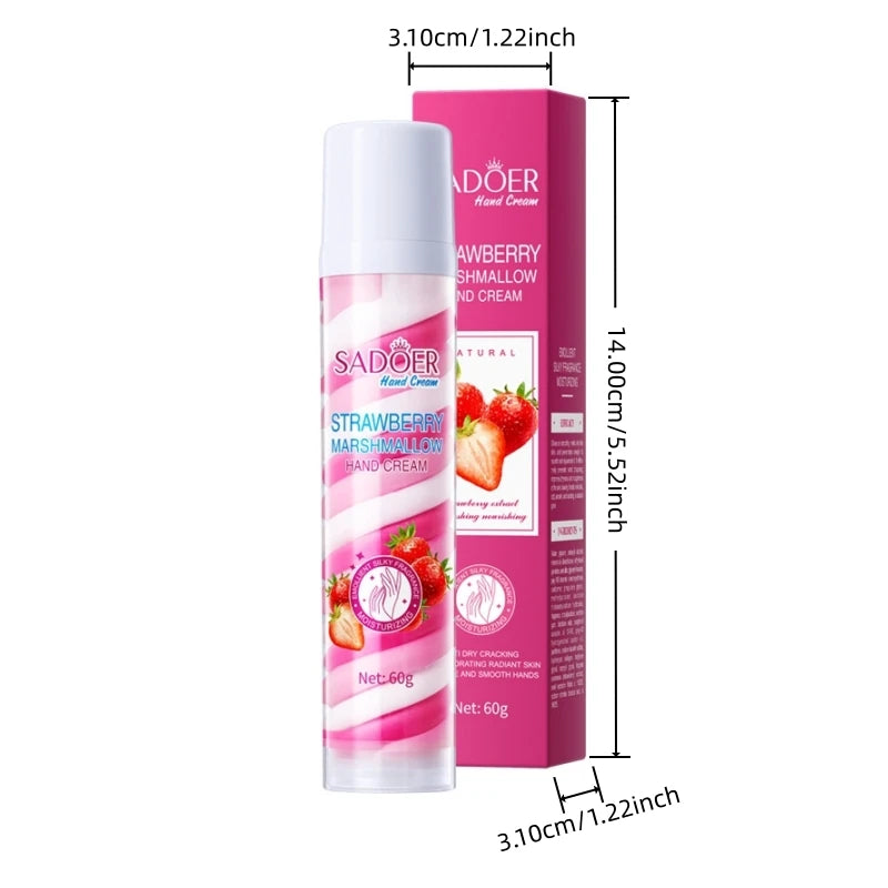 Strawberry Marshmallow Moisturizing Hand Cream