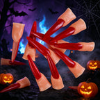 Scary Witch Claw Finger Nails for Halloween Costumes