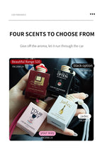 Hanging Glass Car Air Freshener Perfume Bottle