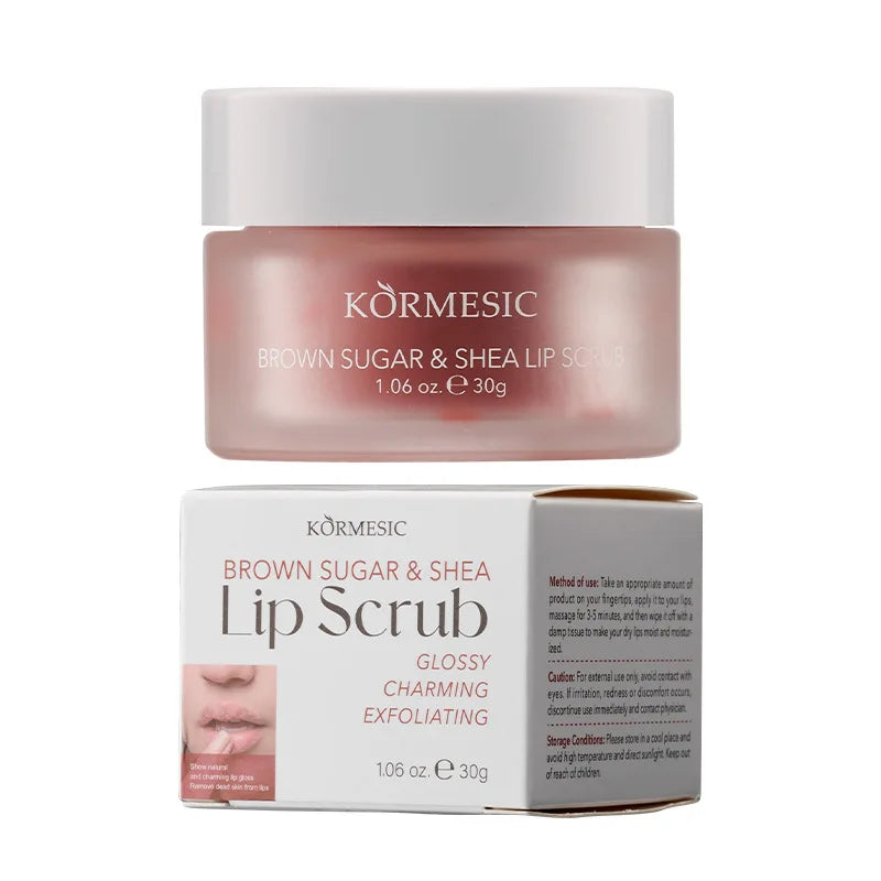 Exfoliating Lip Scrub for Smooth Hydrated Lips