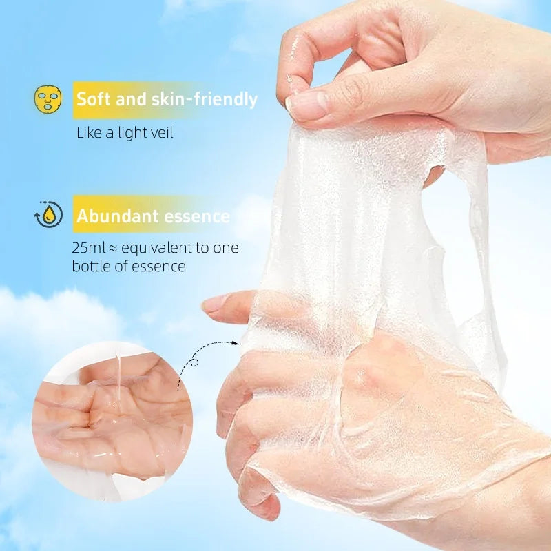 Hydrating Facial Sheet Mask Set for Glowing Skin - 4