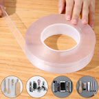Reusable Transparent Double-Sided Nano Mounting Tape