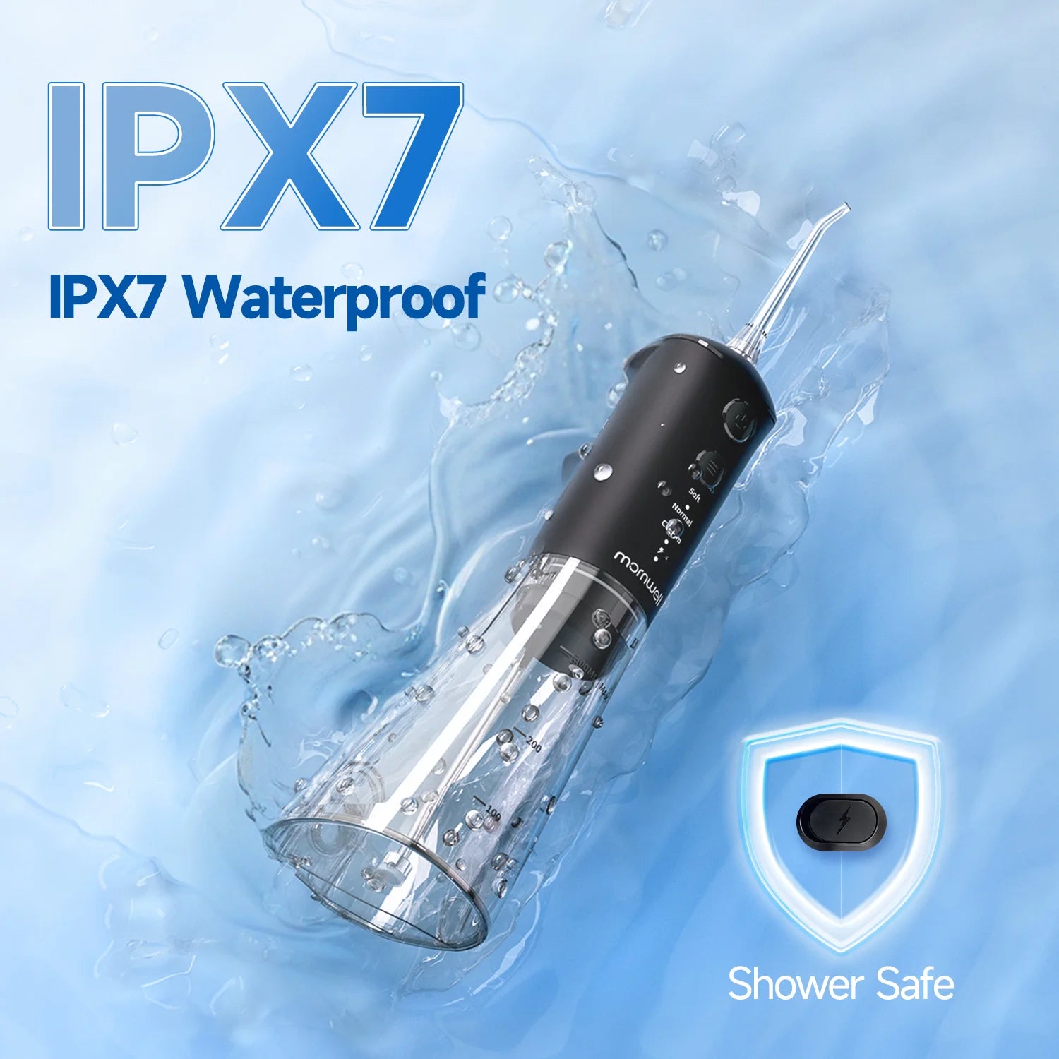 Professional Electric Toothbrush and Water Flosser Oral Care Kit - 12