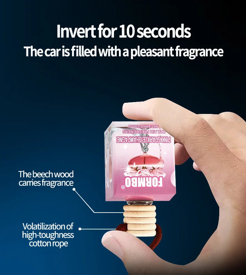 Long-Lasting Hanging Car Air Freshener Set