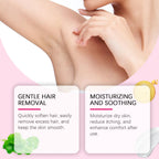 Painless Gentle Hair Removal Cream for Sensitive Skin