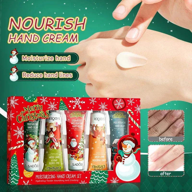Festive Christmas Hand Cream Set for Deep Hydration - 2