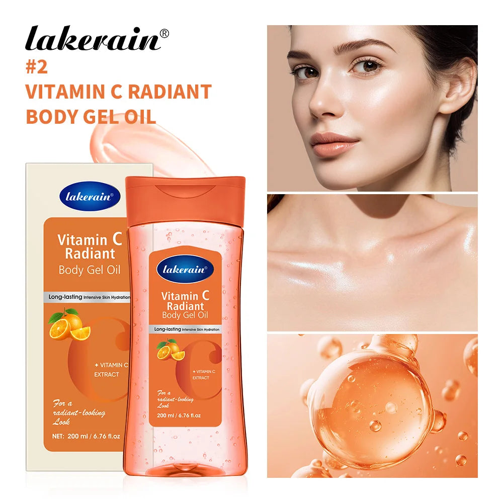 Radiant Nourishing Body Gel Oil for Glowing Skin