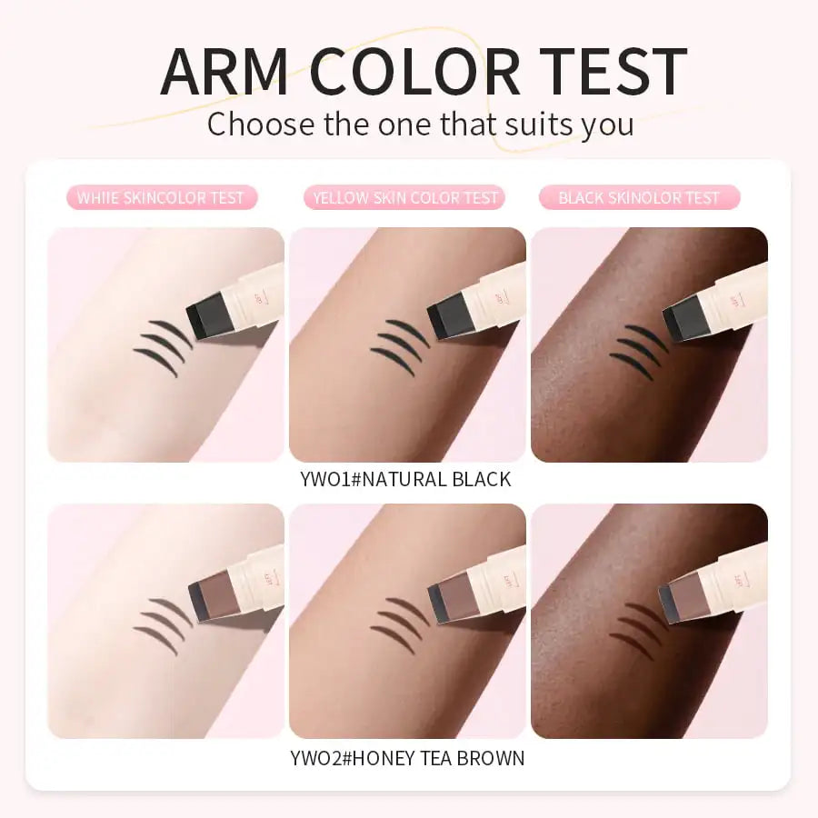 Dual-Head Waterproof Winged Eyeliner Stamp Pen