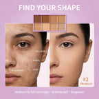 8-Color Professional Cream Concealer and Contour Palette