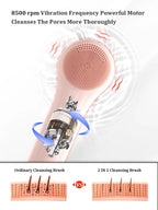 Sonic Electric Facial Cleansing and Exfoliating Brush