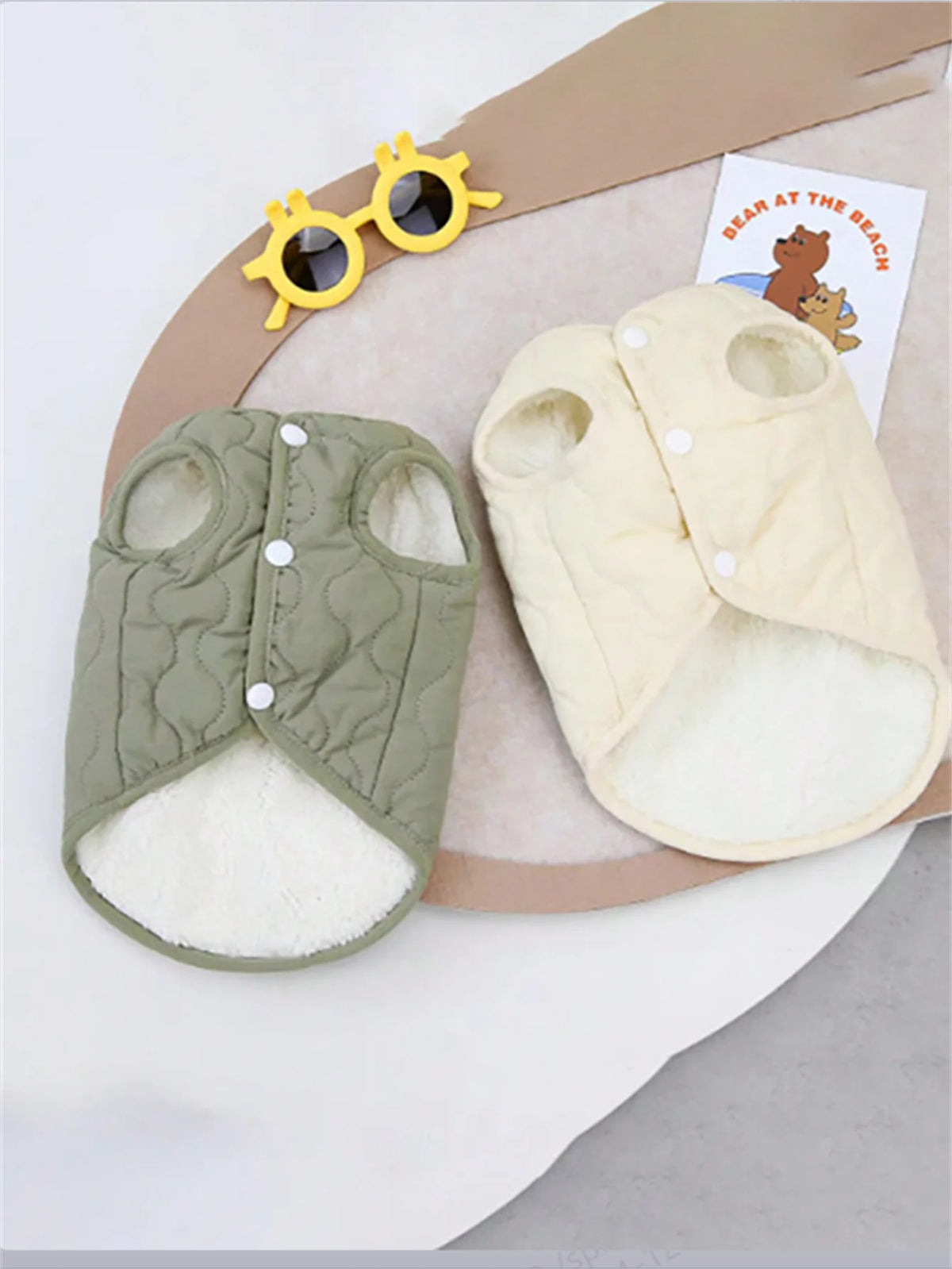 Insulated Winter Vest for Small and Medium Dogs