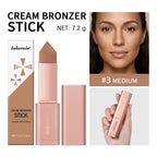 Cream Bronzer and Contour Stick for Sculpted Face