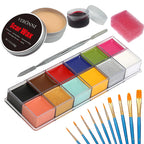 Professional Special Effects Makeup Kit for Halloween and Cosplay