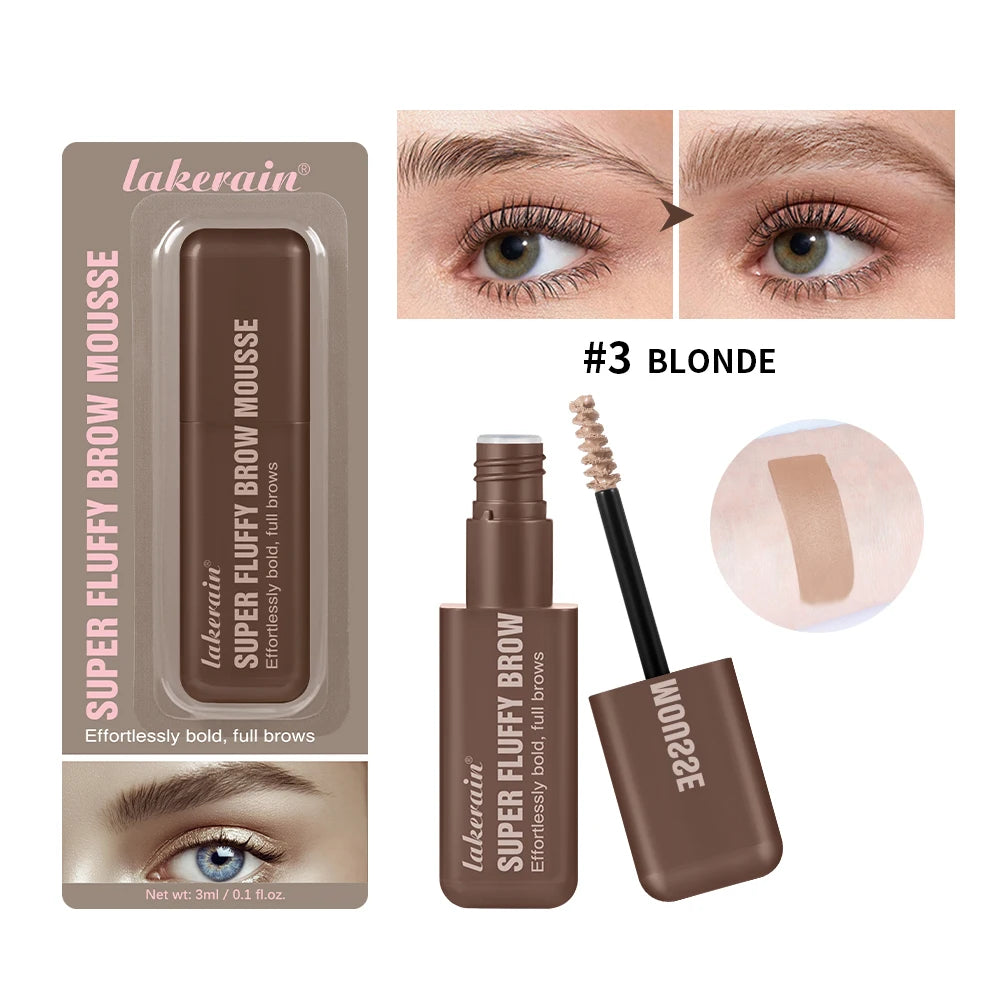 Volumizing Waterproof Eyebrow Mousse for Fluffy Brows
