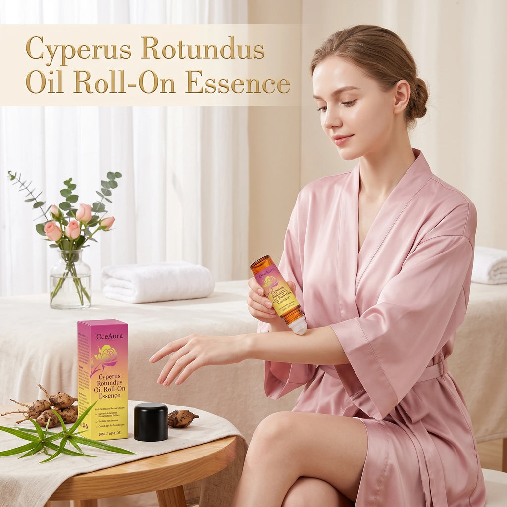 Soothing Roll-On Oil for Post-Hair Removal Skin Care