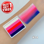 UV Glow-in-the-Dark Rainbow Face and Body Paint Set