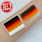 UV Glow-in-the-Dark Rainbow Face and Body Paint Set