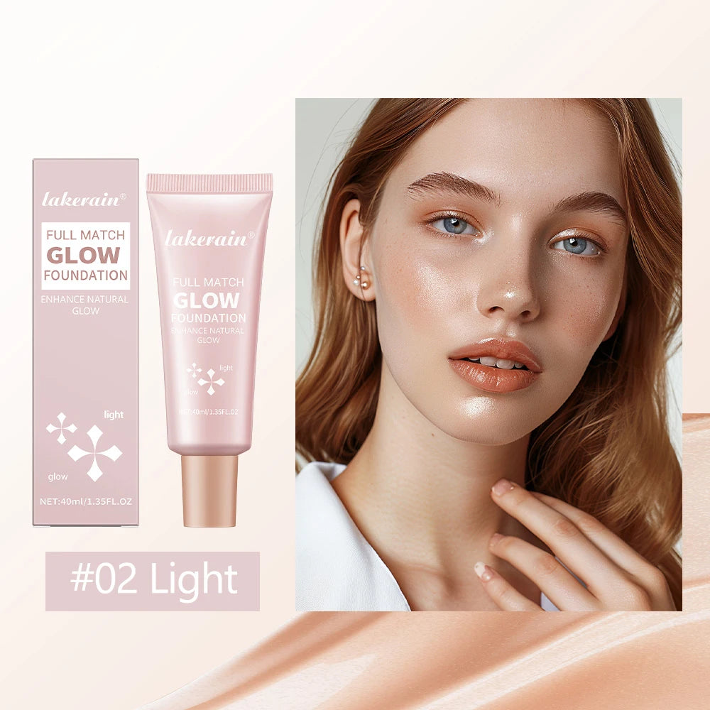 Hydrating Liquid Glow Foundation and Highlighter