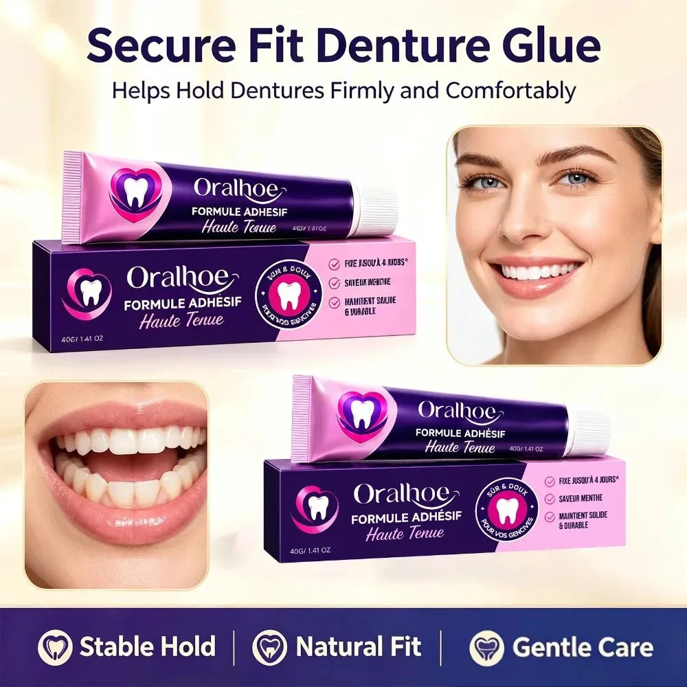Soft Silicone Denture Reline and Stabilizing Cushion