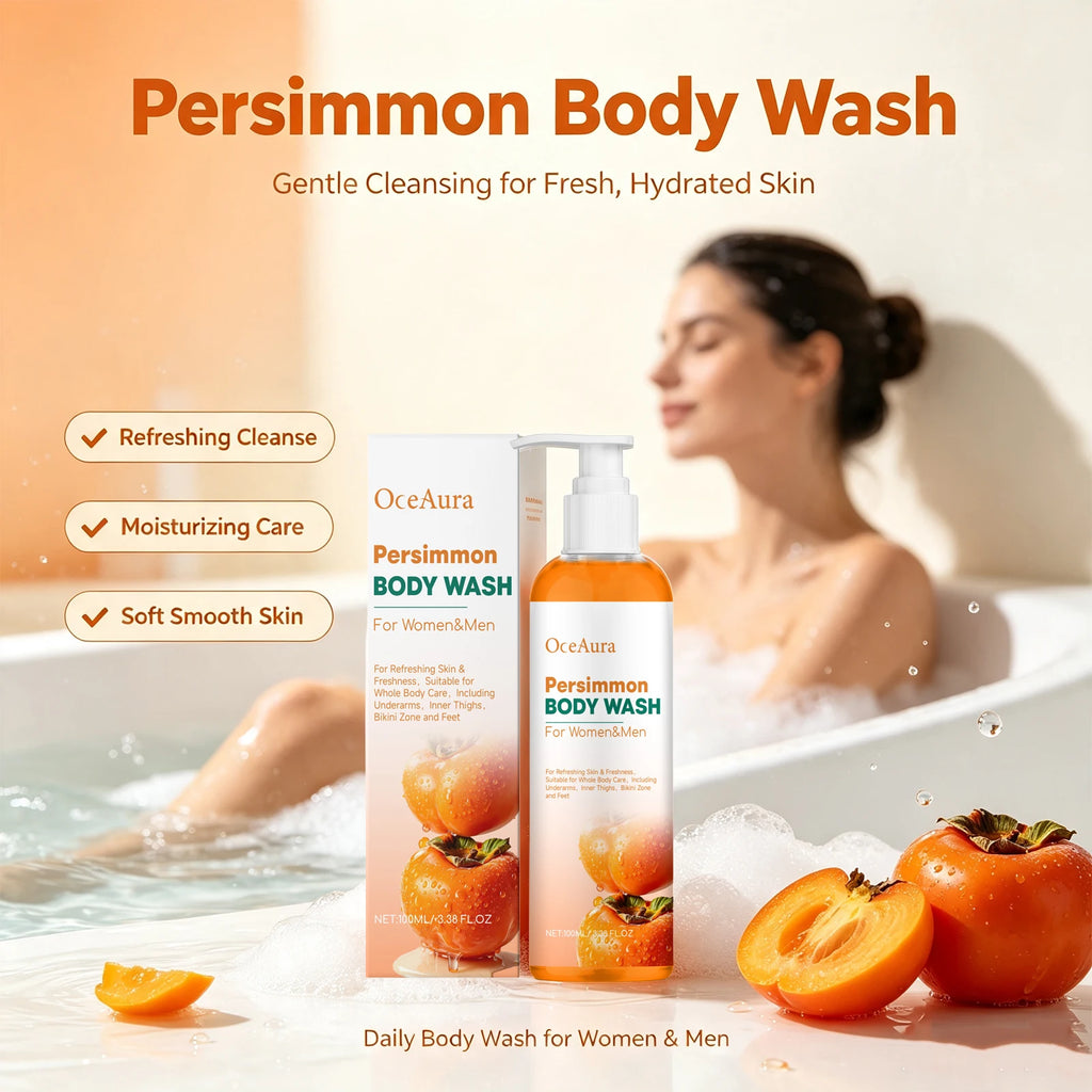 Persimmon Odor Eliminating Body Wash
