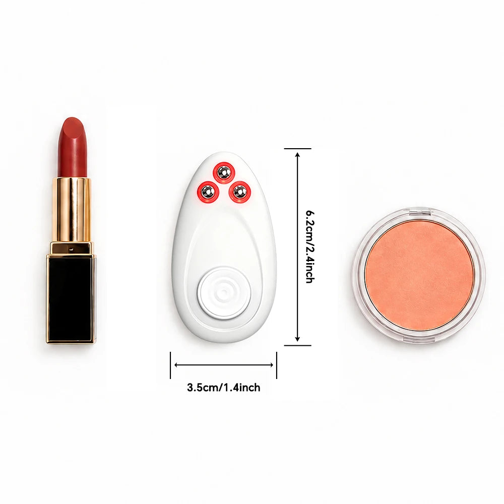 Vibration Eye Massager with Cooling Roller Balls
