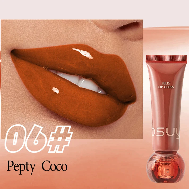 Long-Lasting Moisturizing Jelly Lip Gloss